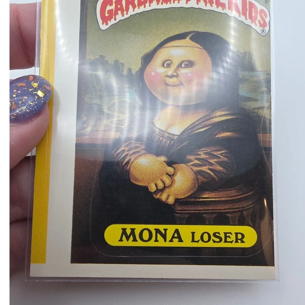Topps Garbage Pail Kids OS2 Mona Loser 67b 1986 Original Series 2 Error Cut